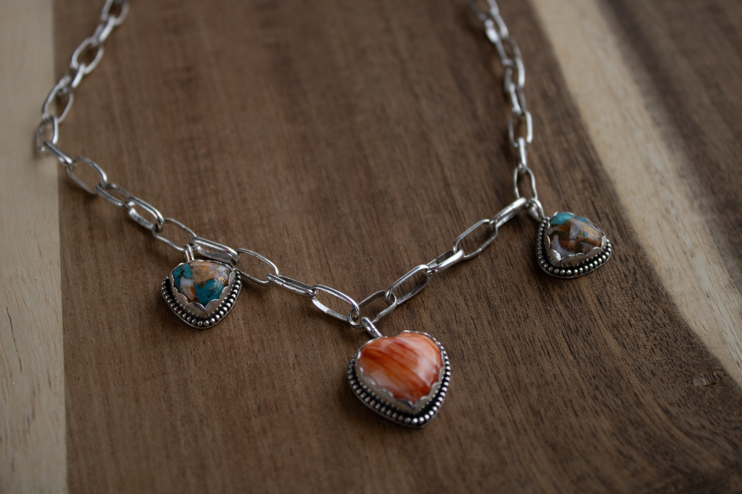 Sunset Riot Charm Necklace