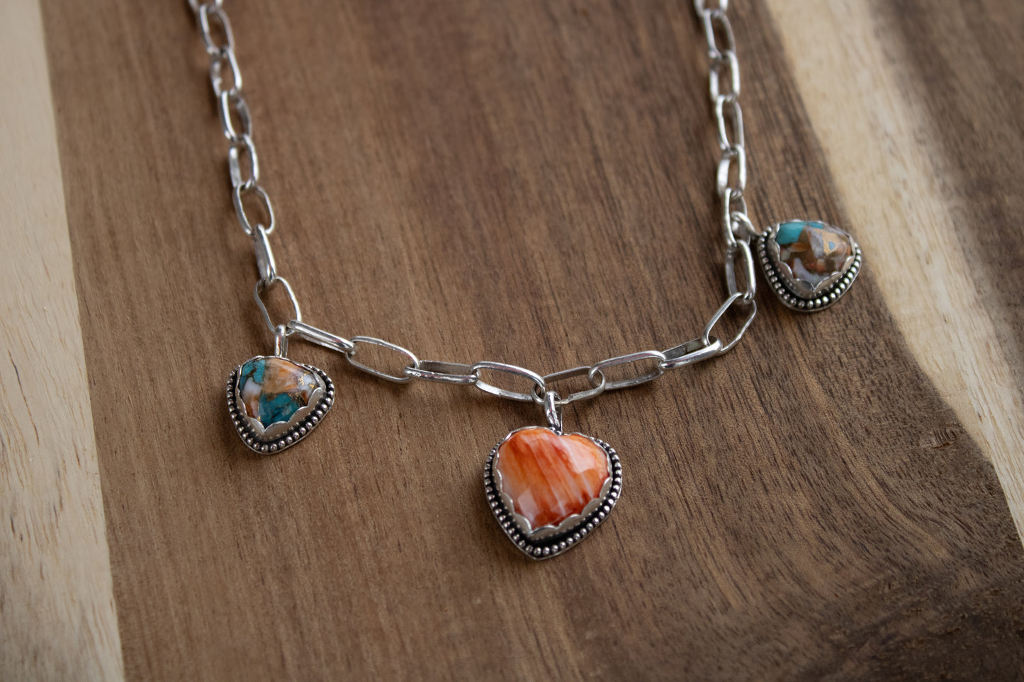 Sunset Riot Charm Necklace