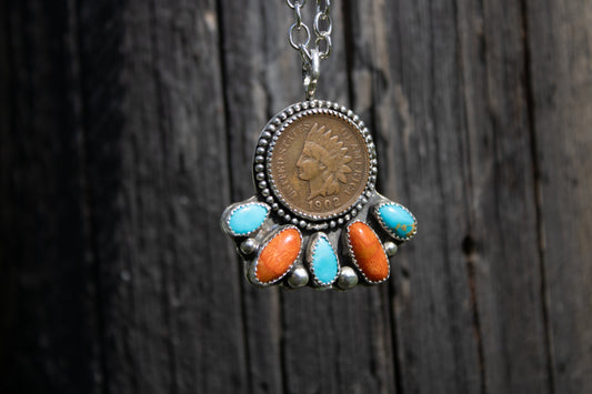 Copper Queen Pendent